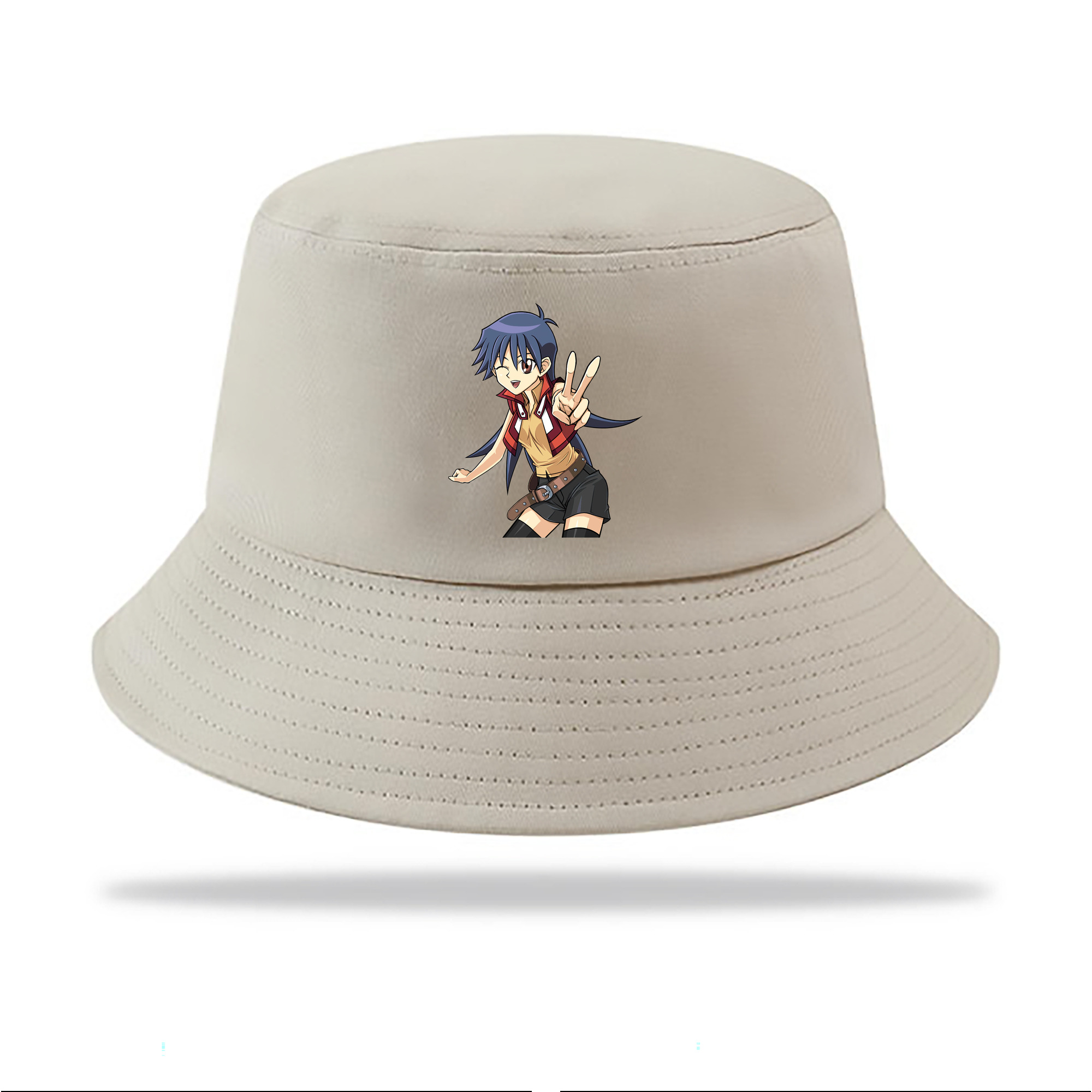 （画像用） 遊☆戯☆王 Yu-Gi-Oh! アウトドア日除けバケットハット